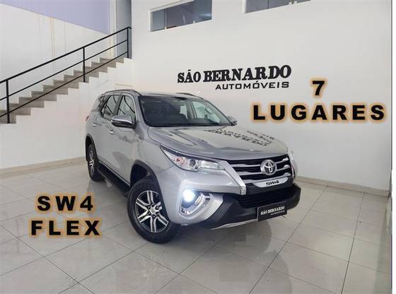 TOYOTA HILUX SW4 2.7 SRV 7 LUGARES 4X2 16V FLEX 4P AUTOMÁTICO